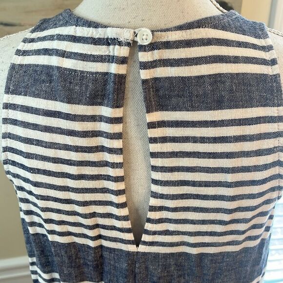 Old Navy Navy and White Striped Dress - Picture 6 of 10